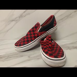 Vans checkered slip ones 7 1/2